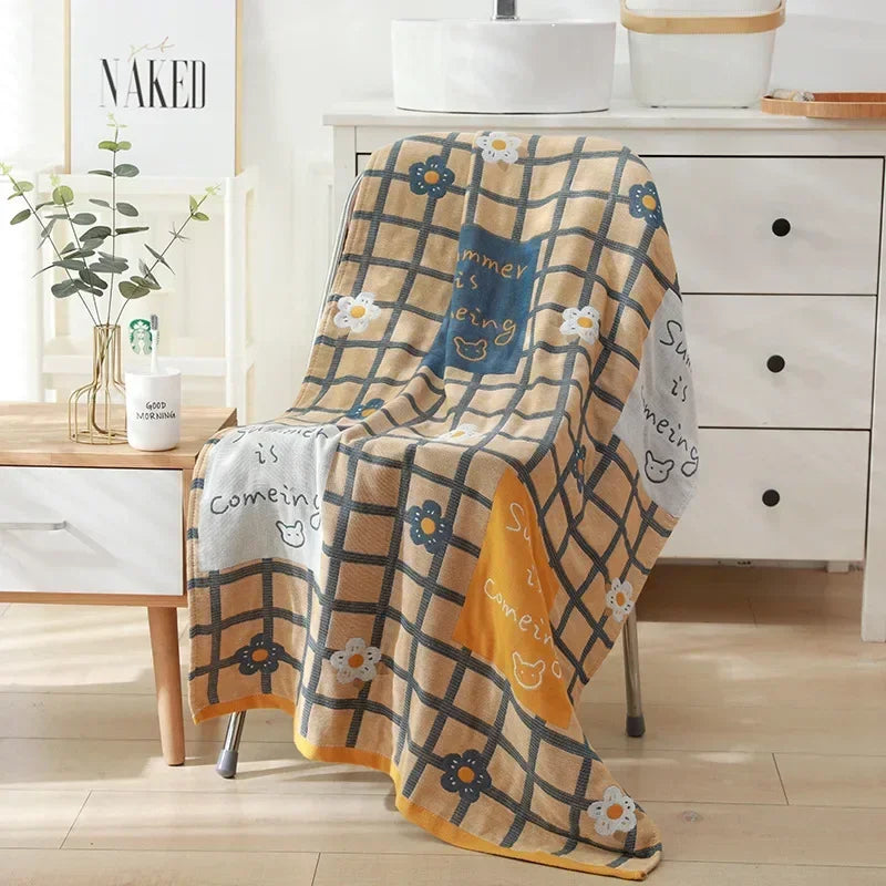 Lisslune | botanical print blanket