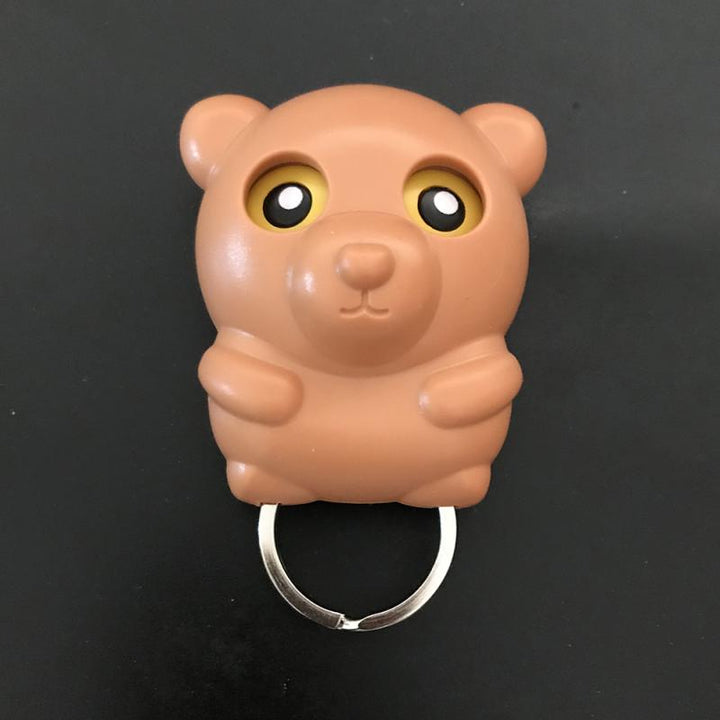 Lisslune | Artful Charming Animal Magnetic Keychain Organizer Hook