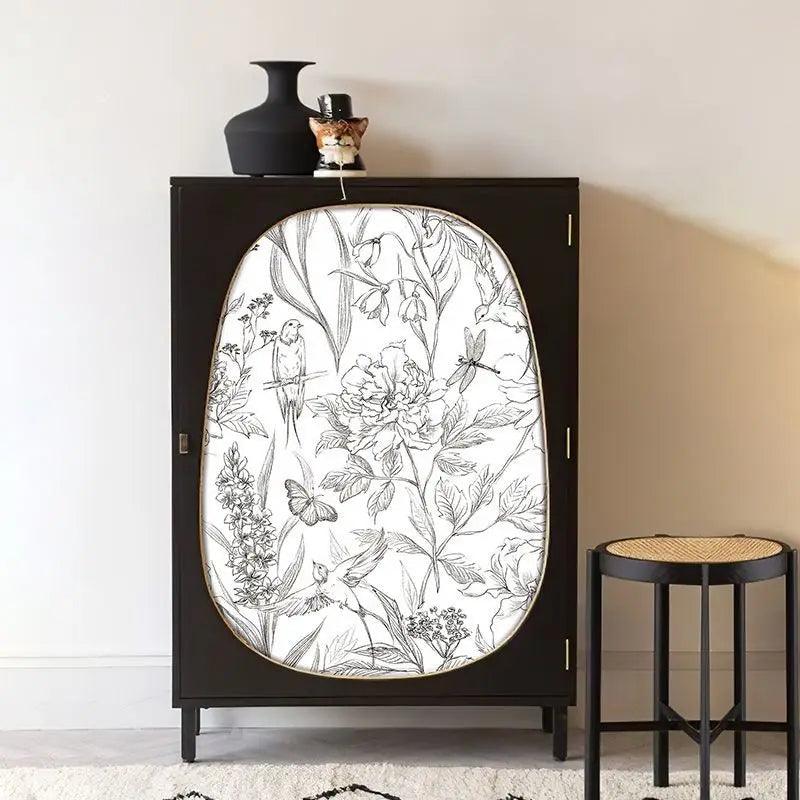 Lisslune | Chic Black-and-white Peel and Stick Wallpaper for Stylish Home Transformations