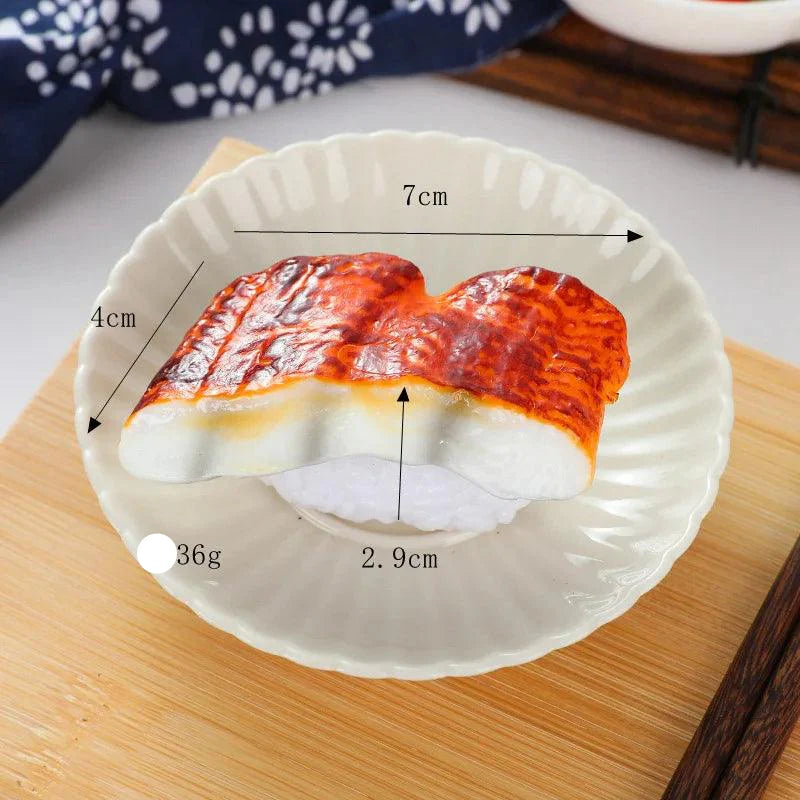 Lisslune | Exquisite Sushi Model Collection – 10-piece set for photography and presentation