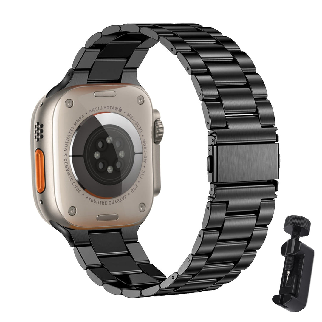 Lisslune | Premium stainless steel bracelet for Apple Watch 5 6 7 8 SE Ultra