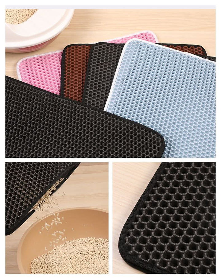 Lisslune | NICHTSLIPPURFECT – Non-slip cat litter mat for litter-free floors