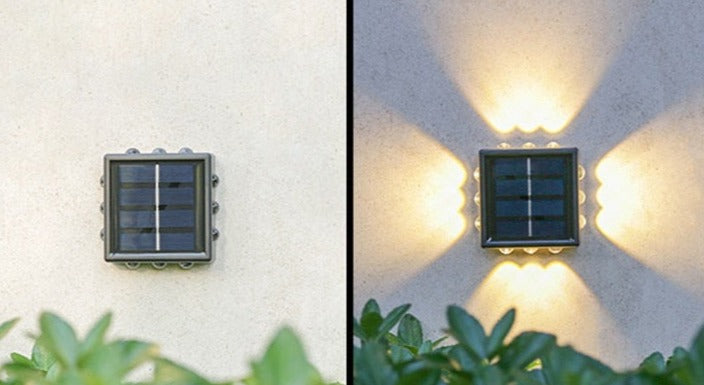 Lisslune | SolarVibe – Sustainable Solar Wall Light for Modern Outdoors