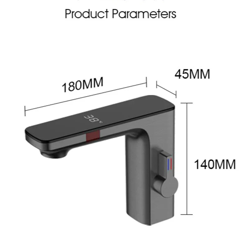 Lisslune | Smart Sensor Energy-Efficient Digital Display Faucet