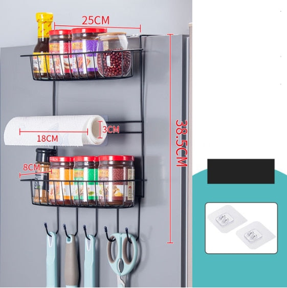 Lisslune | Super Storage Refrigerator Organizer Spice Rack