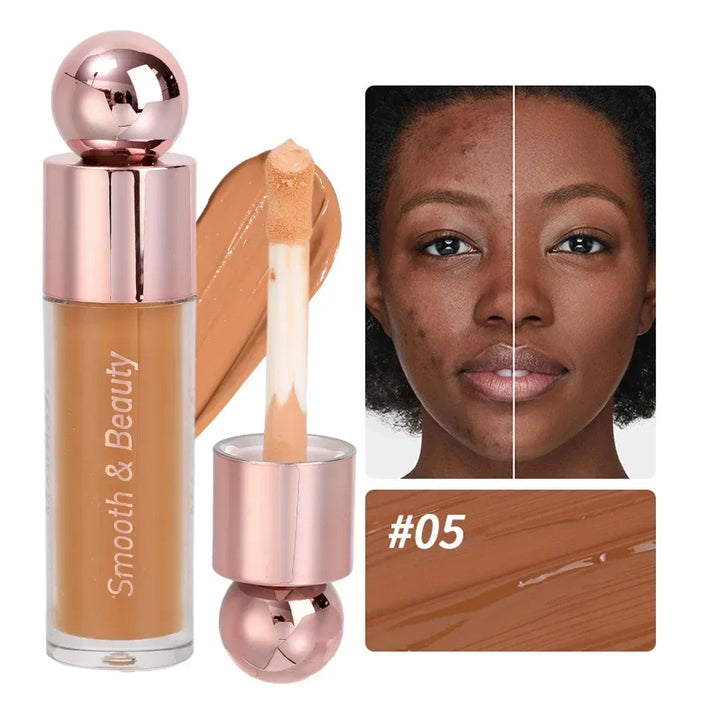 Rynx | High coverage liquid concealer Long-lasting moisture base Invisible pores Dark circles Freckles Face contour Blush Makeup