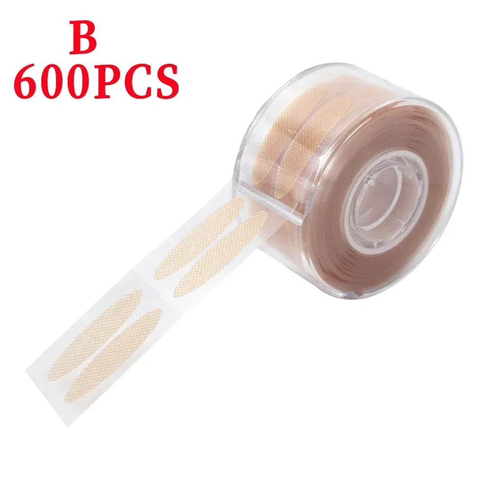 Rynx | Invisible double eyelid stickers 2400 pieces premium eye lifting strips Self-adhesive double eyelid tapes Clear beige eye tapes Makeup tool