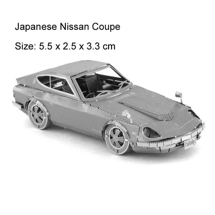 Lisslune | 3D Metal Race Model Building Kit for Creative Teens and Adults