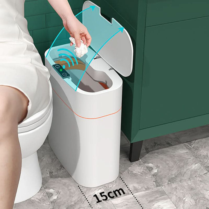 Lisslune | 13L Smart Trash Can with Infrared Sensor and Lid