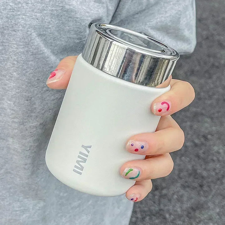 Lisslune | 230ml Mini 316 Stainless Steel Portable Thermos - Pocket Vacuum Bottle