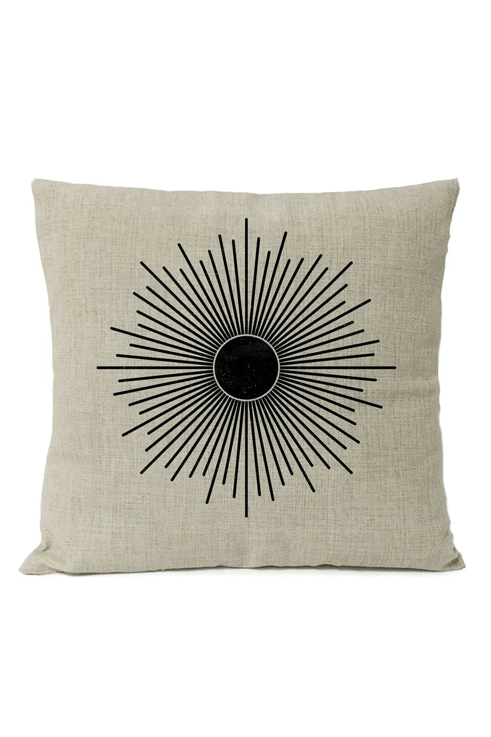 Lisslune | Black Geometric Pillowcase