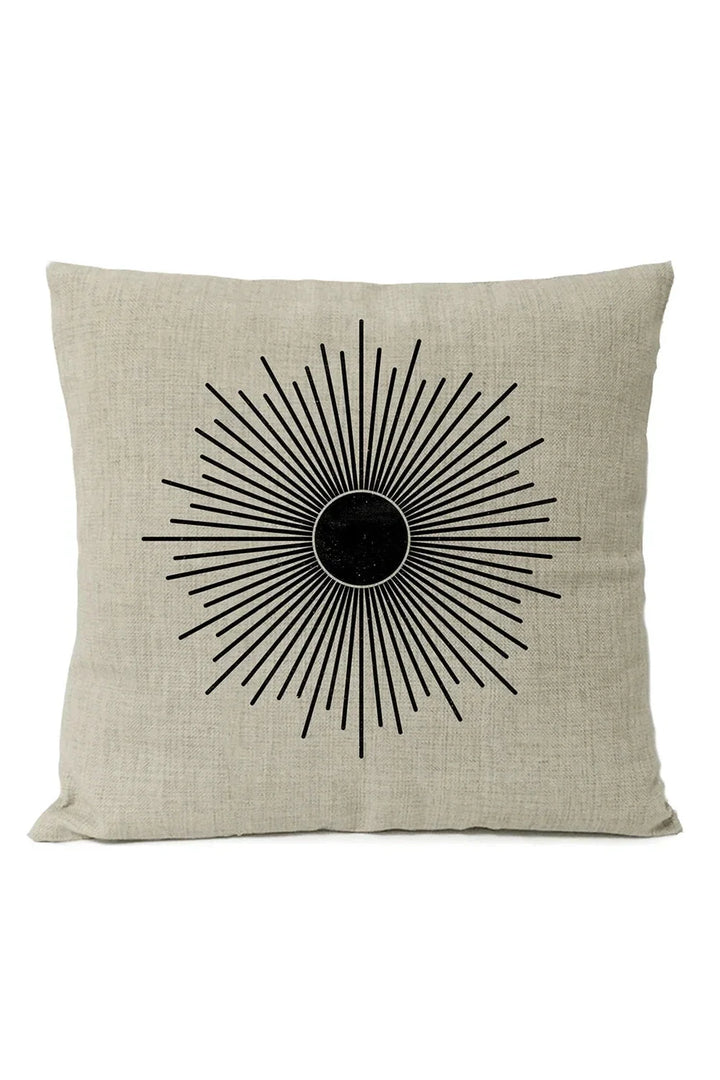 Lisslune | Black Geometric Pillowcase