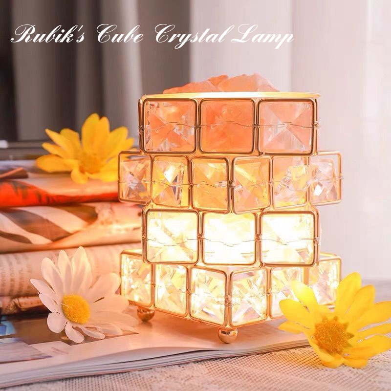 Lisslune | Crystal Room Mood Ambient Geo Shimmer Cube Light
