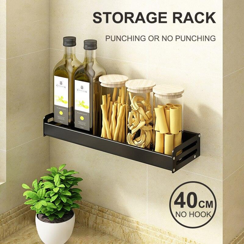 Lisslune | Elegant multifunctional aluminum storage rack with stylish hooks