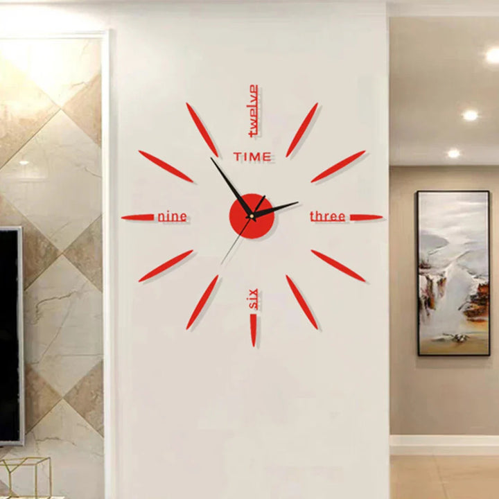 Lisslune | New large unique style acrylic wall clock