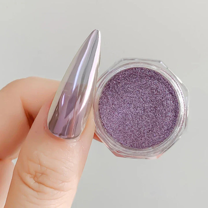 Rynx |1Jar Aurora Chameleon Snowflake Ultra-Thin Iridescent Nail Sequins Holographic Opal Eyeshadow Ice Glitter Nail Chameleon Flakes