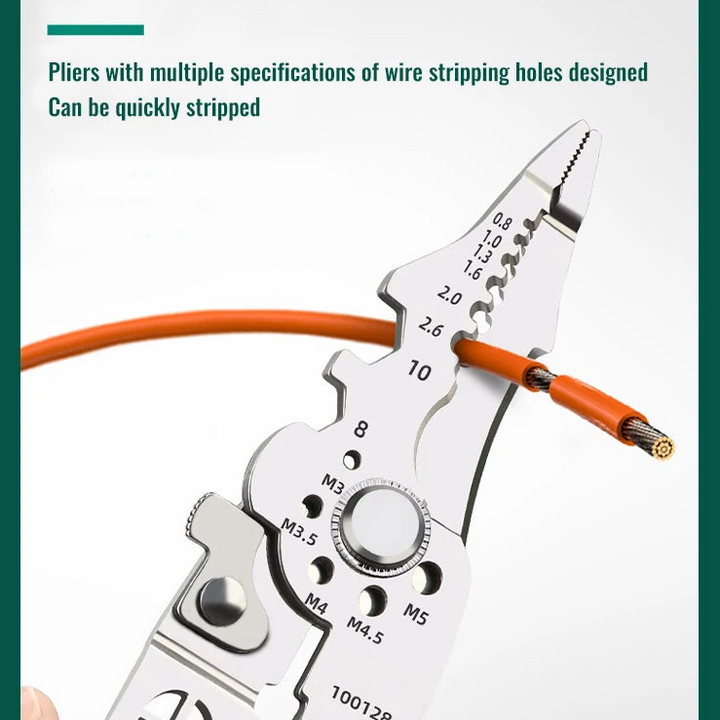 Lisslune | Wire Stripper Adjustable Crimper Automatic Cable Cutter Tool