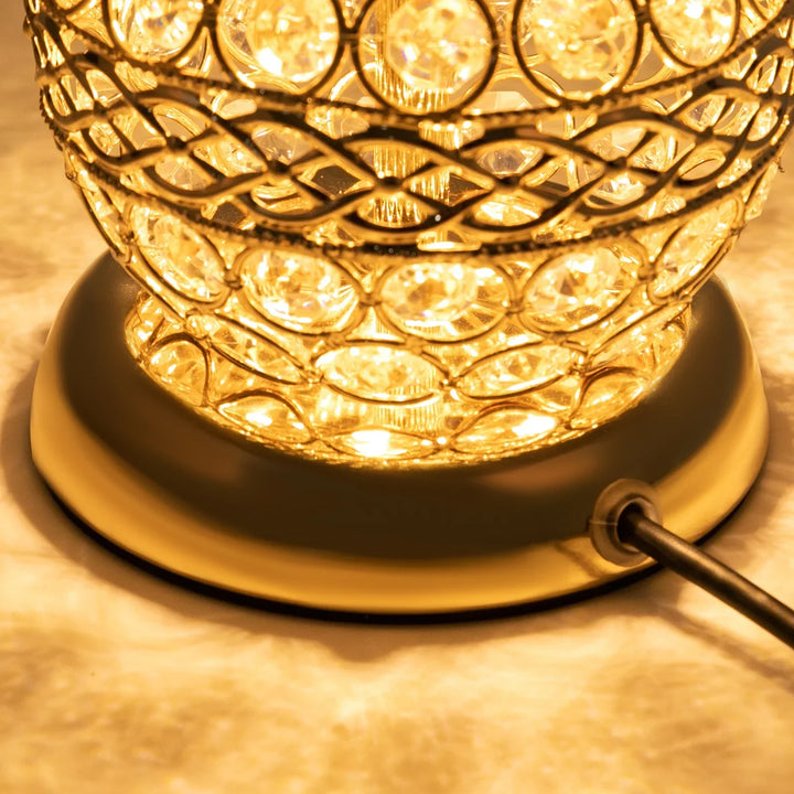 Lisslune | Modern Crystal Luxury Decorative Nightstand Lamp