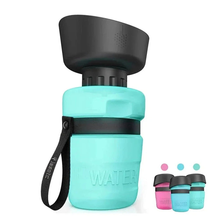 Lisslune | HYDRATEPAWS BOTTLE – Collapsible water bottle for dogs with leak-proof bowl