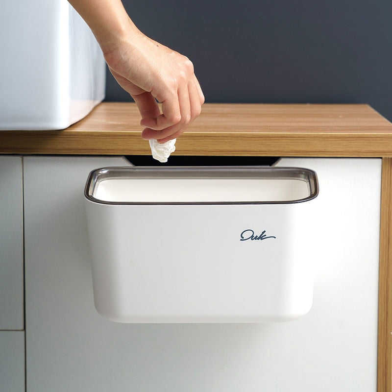 Lisslune | Kitchen Hangable Clean Corner Trash Can