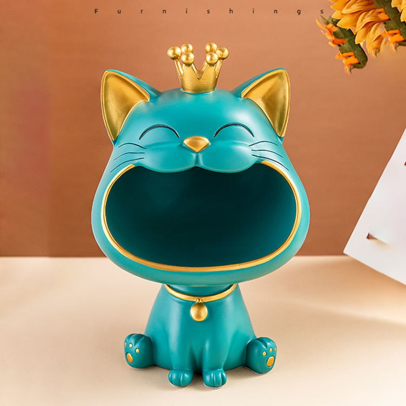Lisslune | Fortune Kitty Statue Home Storage Box