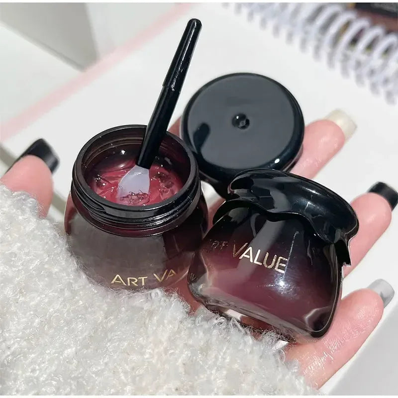 Rynx | Fruit Lip Oil Fade Lip Line Moisturizing Anti-Wrinkle Lip Care Mask Anti-Crack Smooth Sleep Lipstick Base Korea Cosmetics
