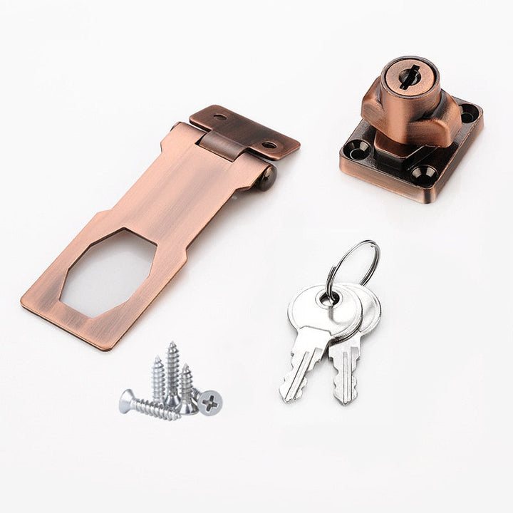 Lisslune | Cabinet Secure Stainless Steel Heavy Duty Drawer Lock