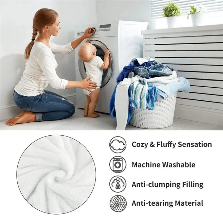 Rynx Artificial Rabbit Plush Autumn Winter Warm Blanket Striped Fluffy Warmth Sofa Blankets Soft Absorbent Breathable Nap Blanket