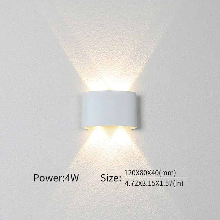Lisslune | Modern Lighting, Indoor or Outdoor: The versatile LED wall lamp
