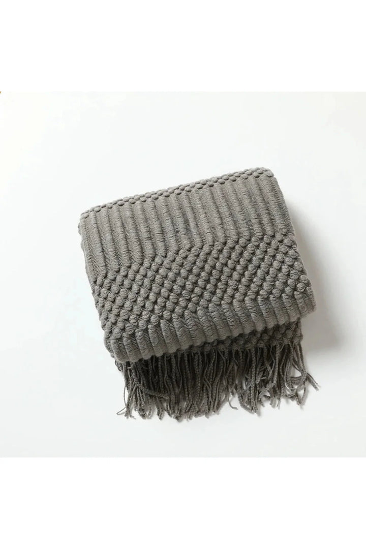 Lisslune | dune textured throw blanket
