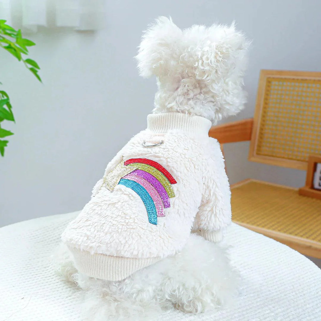 Lisslune | Stylish Insulated Hooded Jacket for Small to Medium Dogs – Adjustable Cozy Sweater