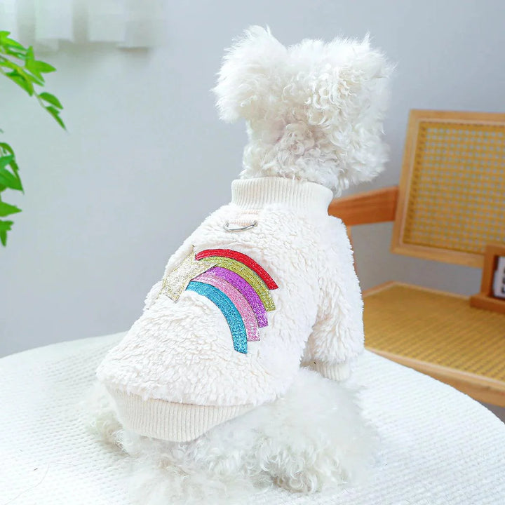 Lisslune | Stylish Insulated Hooded Jacket for Small to Medium Dogs – Adjustable Cozy Sweater