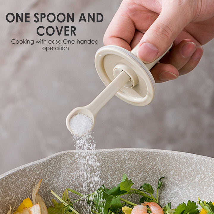 Lisslune | Creative Mini Seasoning Jar with Spoon
