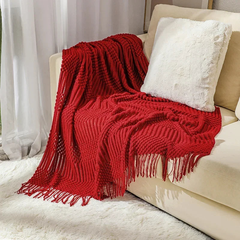 Lisslune | Nordic Style Dick Knitted Blanket