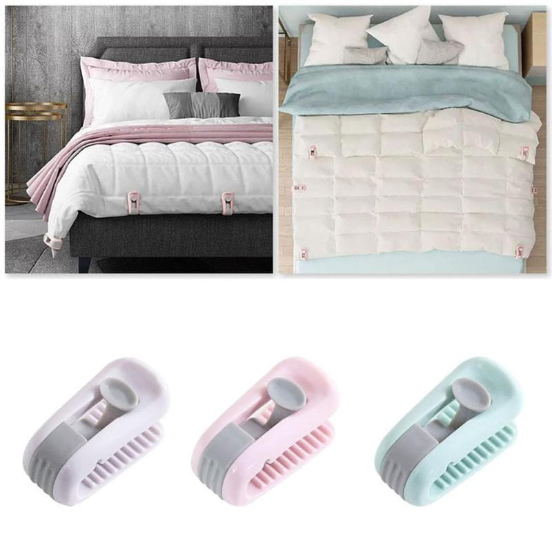 Lisslune | 6PCS Hold Tight Bed Sheet Clips