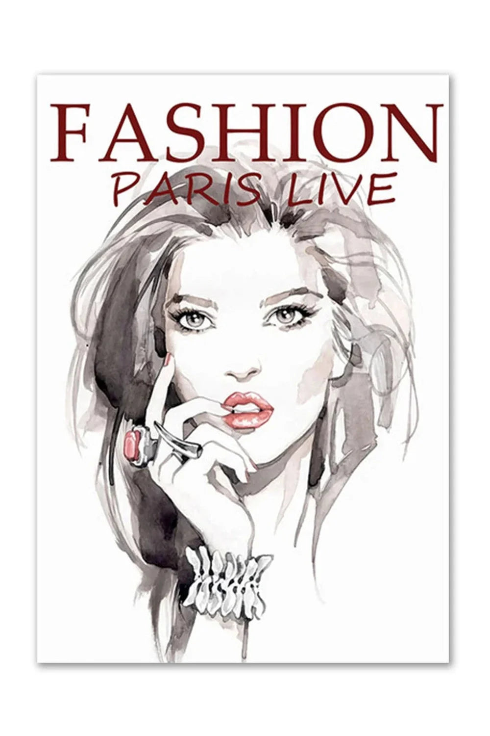 Lisslune | Fashion Canvas Poster