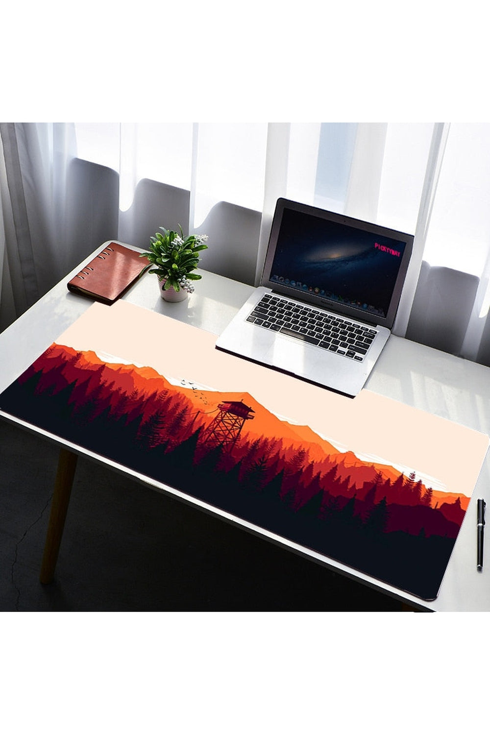 Lisslune | Forest Laptop Desk Pad