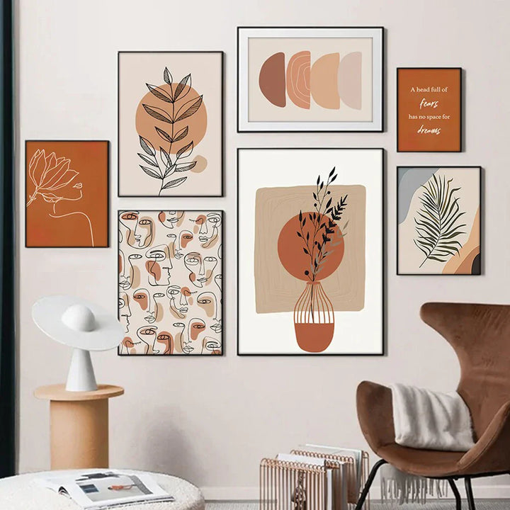 Lisslune | Plant canvas poster