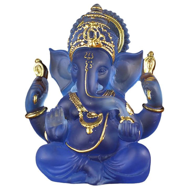 Lisslune | Rare colored semi-transparent Ganesh statues for luck in your home
