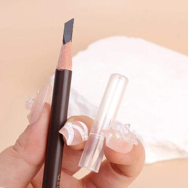 Rynx | Microblading Eyebrow Pencil Waterproof Soft Smooth Brow Tattoo Pencil Long-Lasting Natural Eyebrow Enhancer Korean Makeup Cosmetics