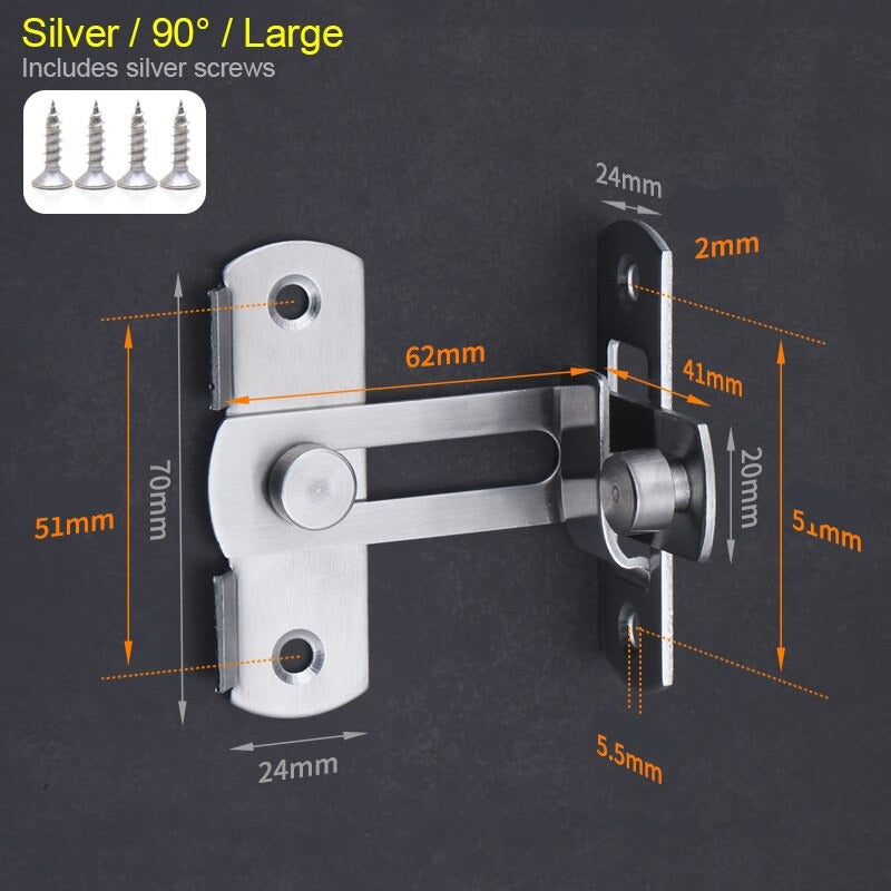 Lisslune | Sliding Simple Cabinet Closet Lock