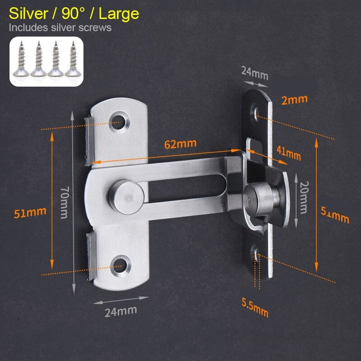 Lisslune | Sliding Simple Cabinet Closet Lock