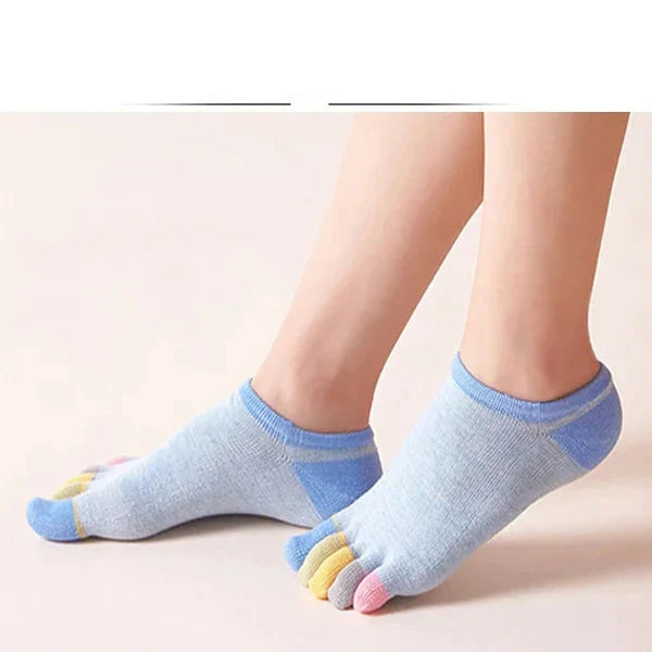 Lisslune | Colorful Toe Socks (5 Pairs)