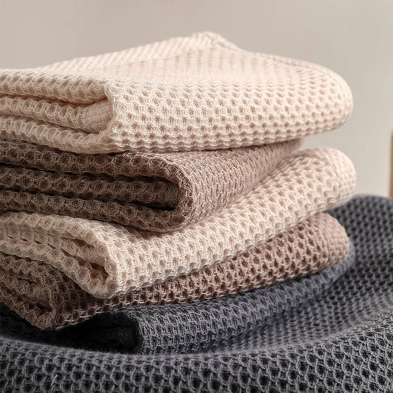 Lisslune | HoneyNest 6-Pack Cotton Honeycomb Hand Towels Set
