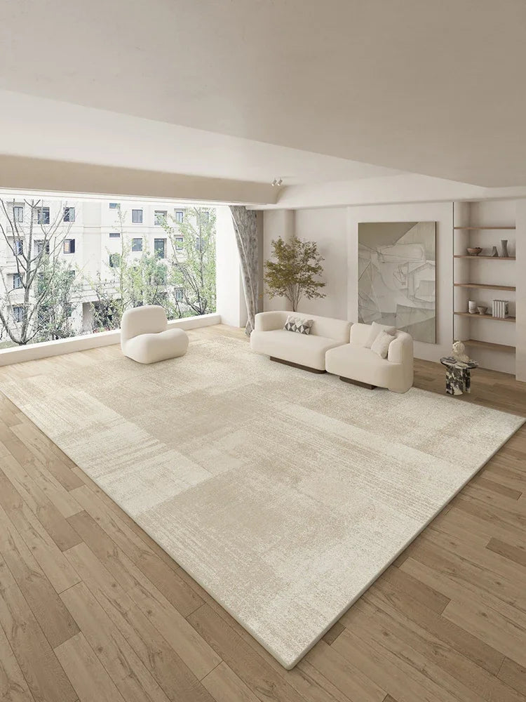 Rynx | Luxurious High-End Modern Style Large Living Room Rug Wabi-Sabi Style Coffee Table Rug Nordic Sofa Bedroom Rugs