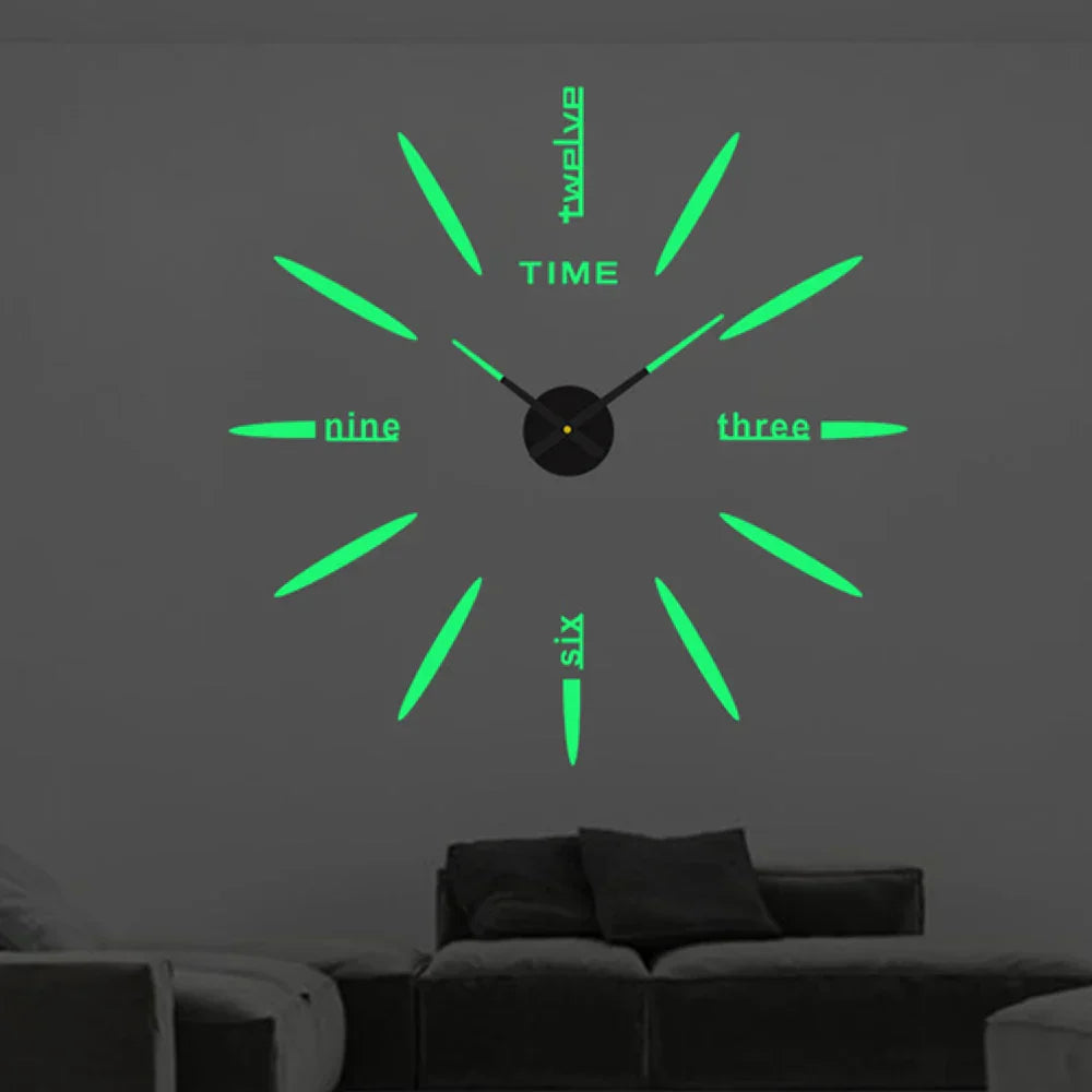 Lisslune | New large unique style acrylic wall clock