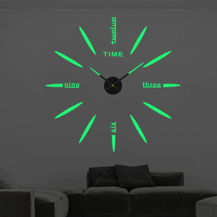 Lisslune | New large unique style acrylic wall clock