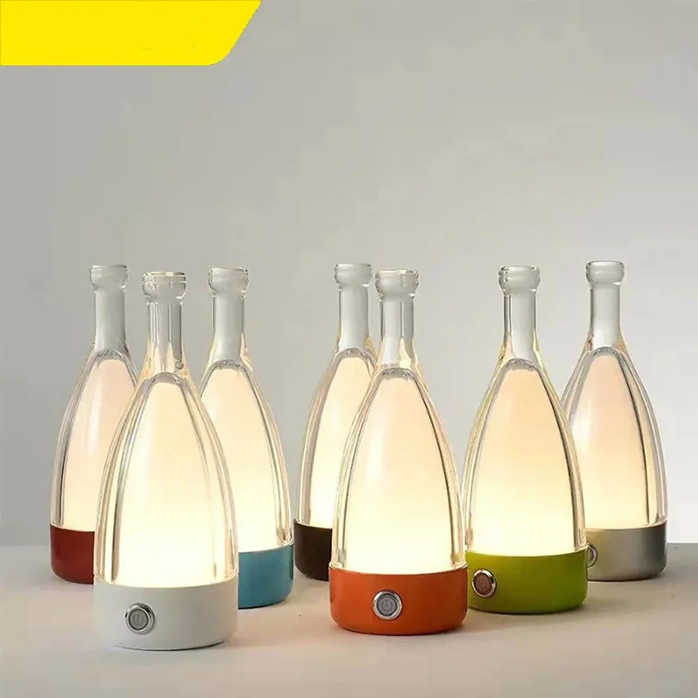 Lisslune | LumiTouch | Modern Table Lamp | Touch Control | Wireless Rechargeable