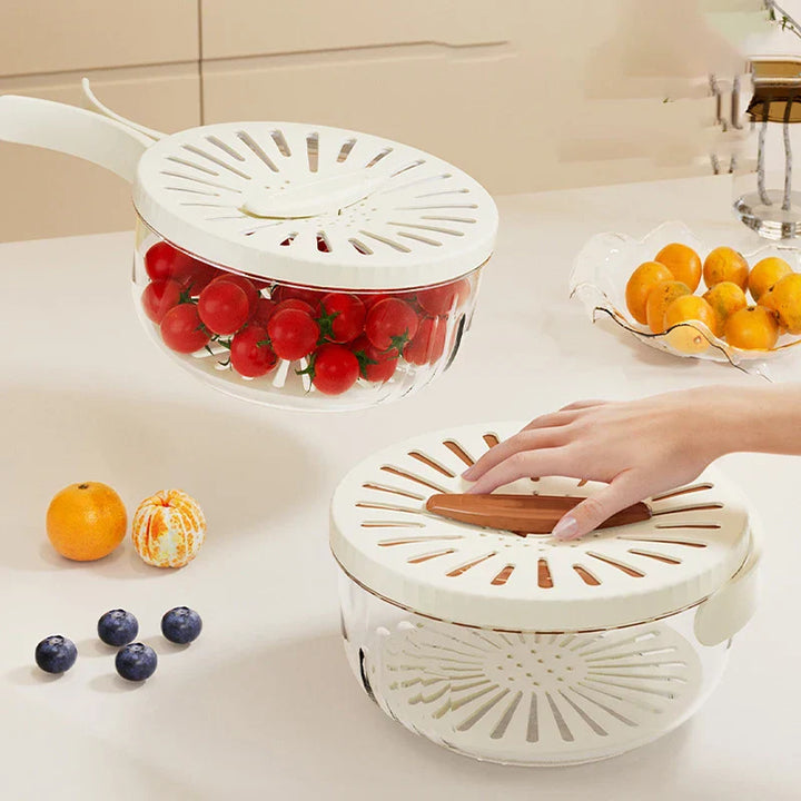 Lisslune | Space Saving Vegetable Fruit Drainer Basket