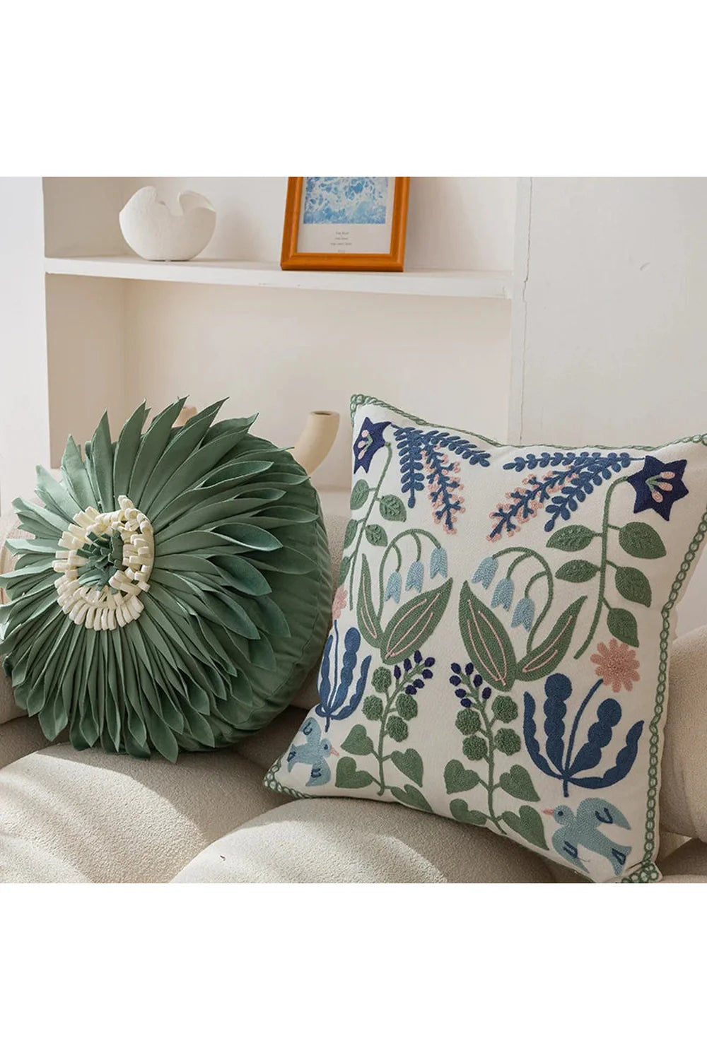 Lisslune | Cotton office cushion cover